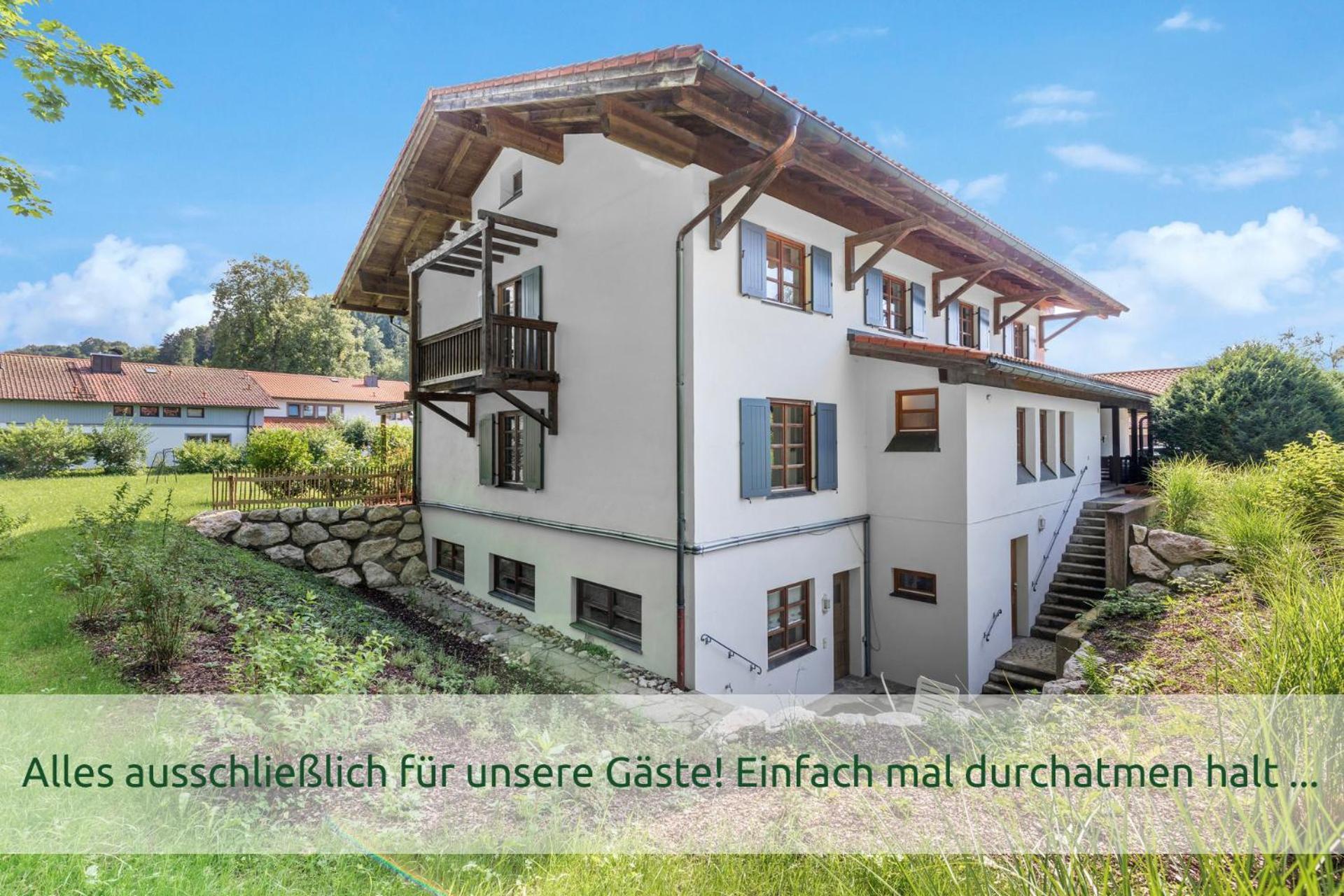 Luxus-Villa Mit Indoorpool, Sauna & Offenem Kamin Siegsdorf Exterior photo