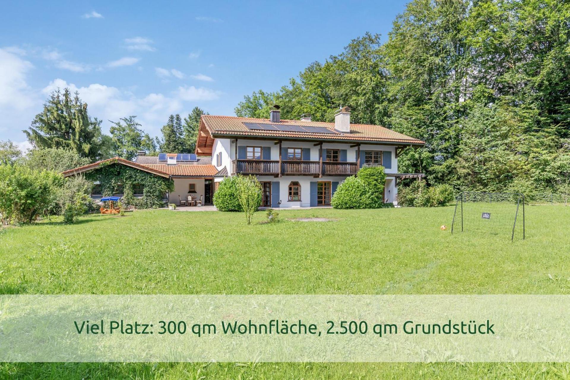 Luxus-Villa Mit Indoorpool, Sauna & Offenem Kamin Siegsdorf Exterior photo